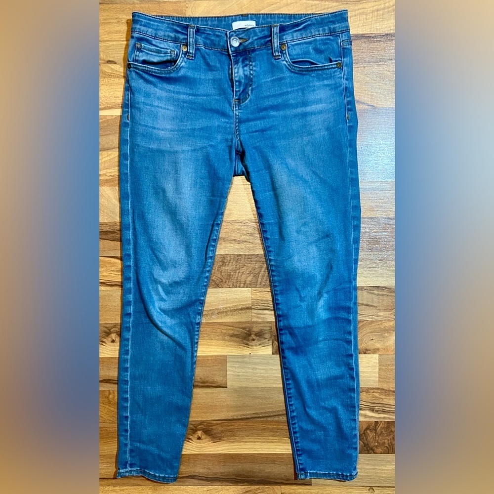 Edyson Ankle Skinny Womens Size 29 Blue Jeans Medium Wash Mid Rise